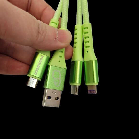 Brand New Sanrio Pochacco Cell Phone Cable Charger 3 in 1 - Picture 2 of 7